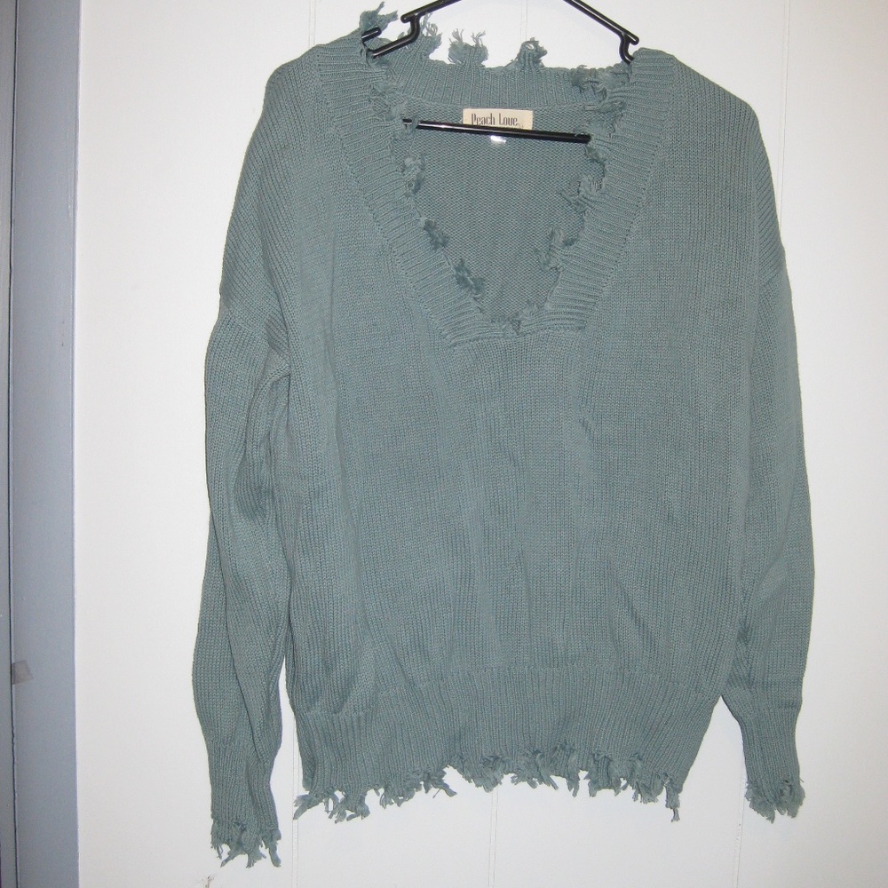 Peach Love Sweater